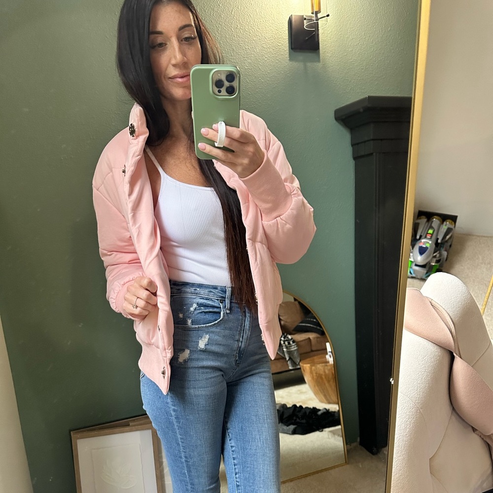 Pink coat